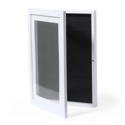 Cadre d'Art Personnalisé Élégant et Pratique Oleox pas cher Matières : MDF Couleurs : blanc goodies publicitaire événementiel