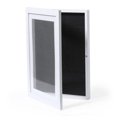 Cadre d'Art Personnalisé Élégant et Pratique Oleox pas cher Matières : MDF Couleurs : blanc goodies publicitaire événementiel