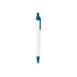 Stylo Bille Personnalisable Éco-responsable - Cezon Matières : carton recyclé Couleurs : bleu
