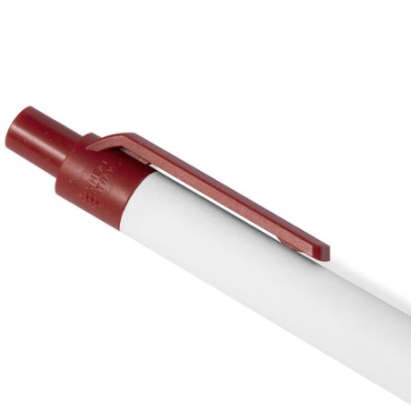 Stylo Bille Personnalisable Éco-responsable - Cezon Matières : carton recyclé Couleurs : bleu marquage couleur éclatante