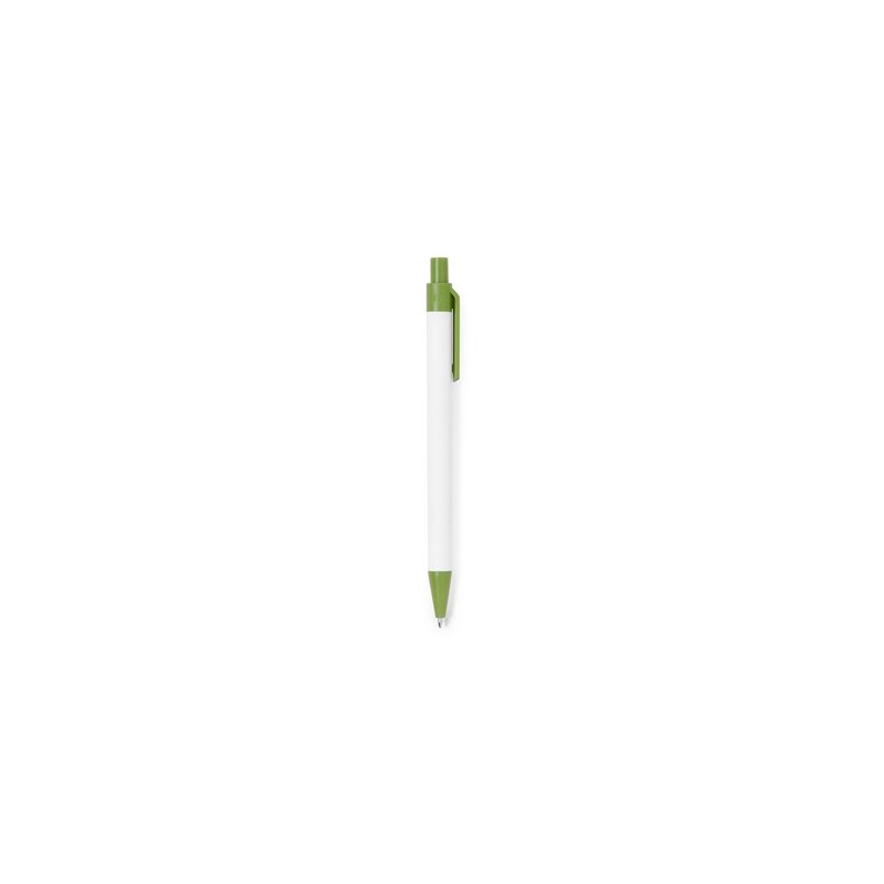 Stylo Bille Personnalisable Éco-responsable - Cezon Matières : carton recyclé Couleurs : naturel impression logo haute qualité