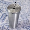 Mug Isotherme Personnalisé Éco-responsable - Verre Thermique Moder pas cher Matières : acier inoxydable Couleurs : argenté objet