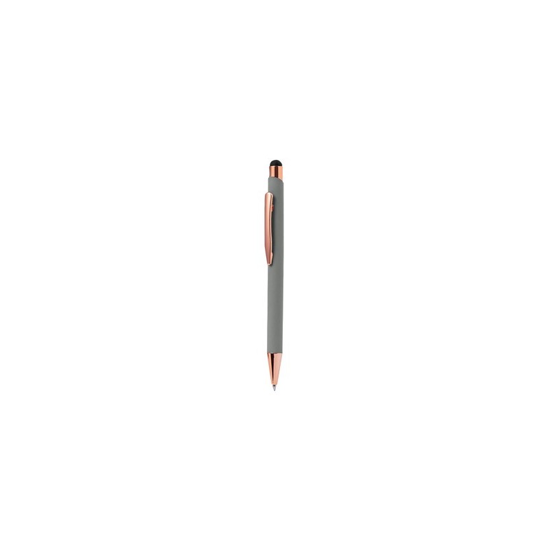 Stylet Bille Multifonction Personnalisé Taulf Matières : caoutchouc Couleurs : noir marquage laser ultra précis