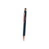 Stylet Bille Multifonction Personnalisé Taulf Matières : caoutchouc Couleurs : bleu marine cadeau collaborateur premium