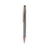 Stylet Bille Multifonction Personnalisé Taulf Matières : caoutchouc Couleurs : gris impression logo haute qualité