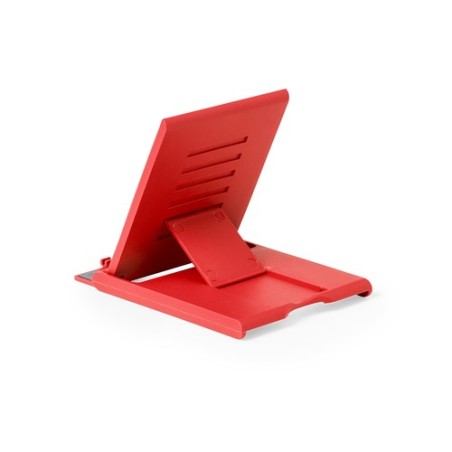 Support personnalisé pour tablette et smartphone - Support Angie pas cher Couleurs : noir objet publicitaire robuste