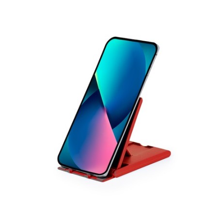 Support personnalisé pour tablette et smartphone - Support Angie pas cher Couleurs : bleu personnalisation sur mesure