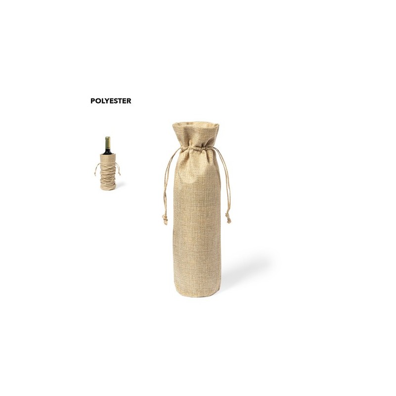 Sac Personnalisé Élégance Naturelle pour Bouteilles Pas Cher - Plesnik Matières : polyester