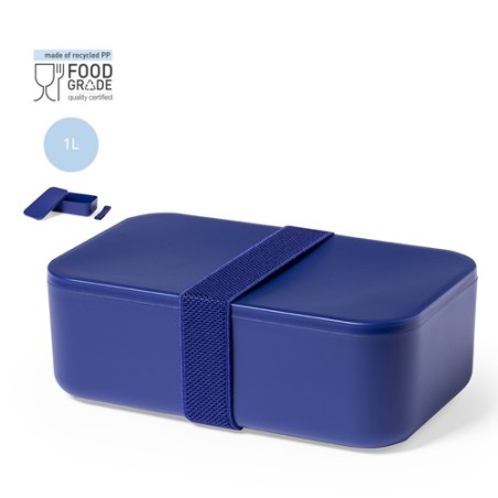 Gamelle sans BPA personnalisée pas cher - Sandix Matières : polypropylène (PP) Couleurs : gris marquage laser ultra précis