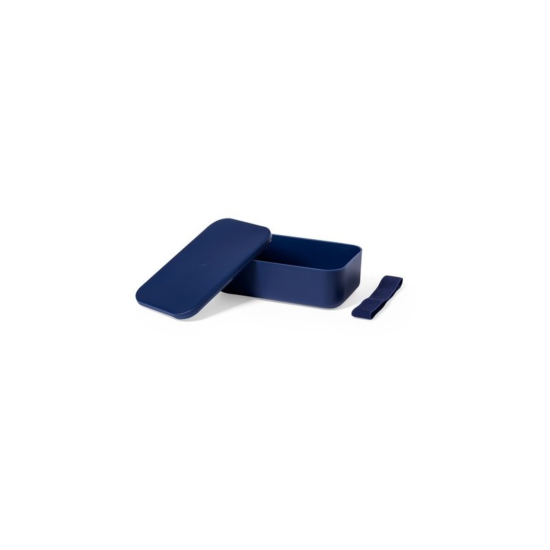 Gamelle sans BPA personnalisée pas cher - Sandix Matières : polypropylène (PP) Couleurs : bleu marine accessoire événementiel un