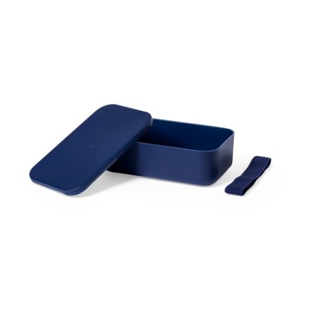 Gamelle sans BPA personnalisée pas cher - Sandix Matières : polypropylène (PP) Couleurs : bleu marine accessoire événementiel un