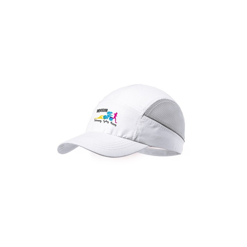 Casquette Personnalisée Publicitaire Isildur Matières : microfibre Couleurs : bleu goodies personnalisé en stock