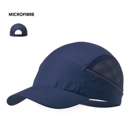 Casquette Personnalisée Publicitaire Isildur Matières : microfibre Couleurs : noir objet promotionnel éco-responsable