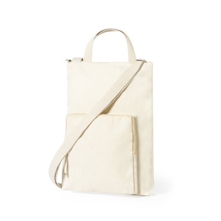 Housse Personnalisée Pratique pour Ordinateur Portable - Leduc Matières : toile Couleurs : naturel cadeau entreprise pas cher