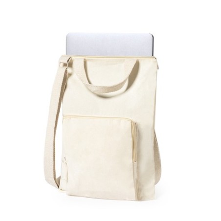 Housse Personnalisée Pratique pour Ordinateur Portable - Leduc Matières : toile Couleurs : naturel impression haute définition