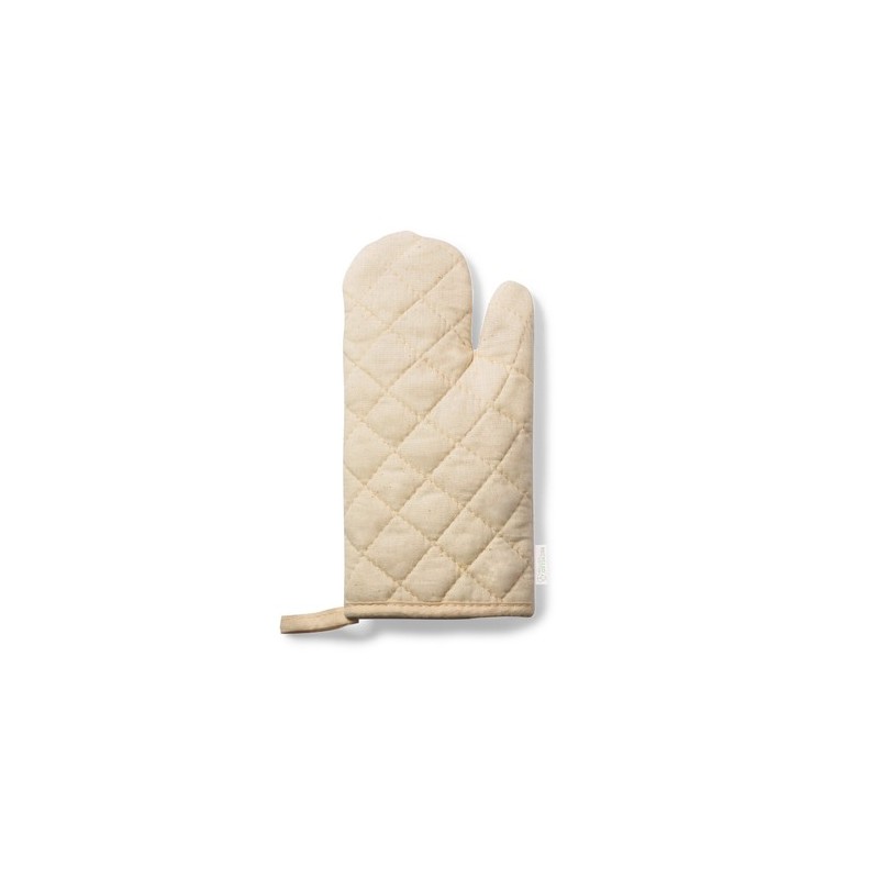Gant de Cuisine Éco-responsable en Coton Recyclé Personnalisé - Cafar Matières : coton recyclé Couleurs : naturel