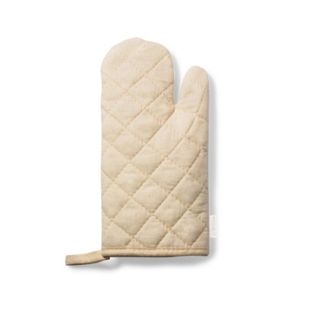Gant de Cuisine Éco-responsable en Coton Recyclé Personnalisé - Cafar Matières : coton recyclé Couleurs : naturel