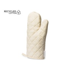 Gant de Cuisine Éco-responsable en Coton Recyclé Personnalisé - Cafar Matières : coton recyclé Couleurs : naturel 2