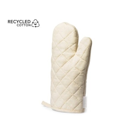 Gant de Cuisine Éco-responsable en Coton Recyclé Personnalisé - Cafar Matières : coton recyclé Couleurs : noir cadeau entreprise