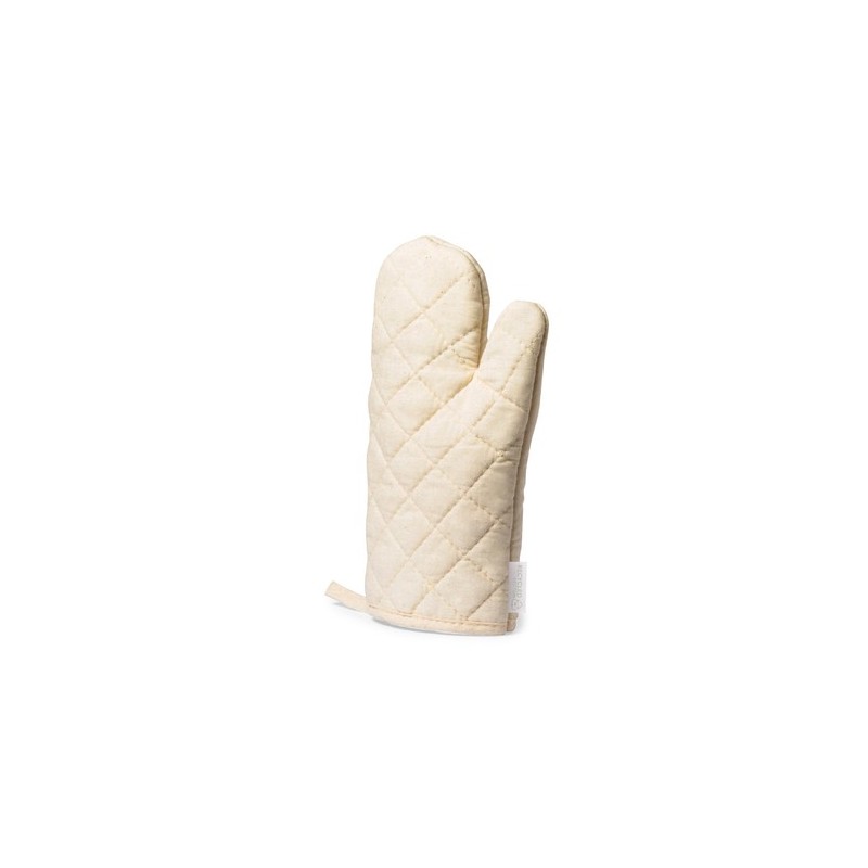 Gant de Cuisine Éco-responsable en Coton Recyclé Personnalisé - Cafar Matières : coton recyclé Couleurs : noir personnalisation 