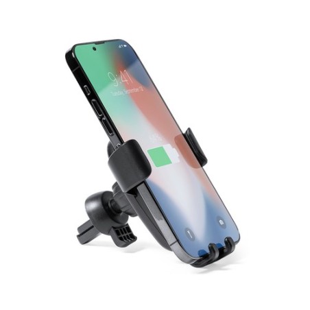 Support Chargeur Sans Fil Personnalisé 10W Odwey Couleurs : noir goodies publicitaire événementiel