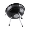 Barbecue  durable personnalisé Mayrax Matières : métal Couleurs : noir cadeau entreprise pas cher