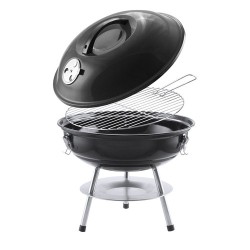 Barbecue  durable personnalisé Mayrax Matières : métal Couleurs : noir goodies publicitaire événementiel
