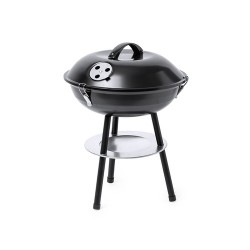 Barbecue  durable personnalisé Mayrax Matières : métal Couleurs : noir impression haute définition