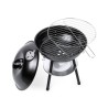 Barbecue  durable personnalisé Mayrax Matières : métal Couleurs : noir marquage laser ultra précis
