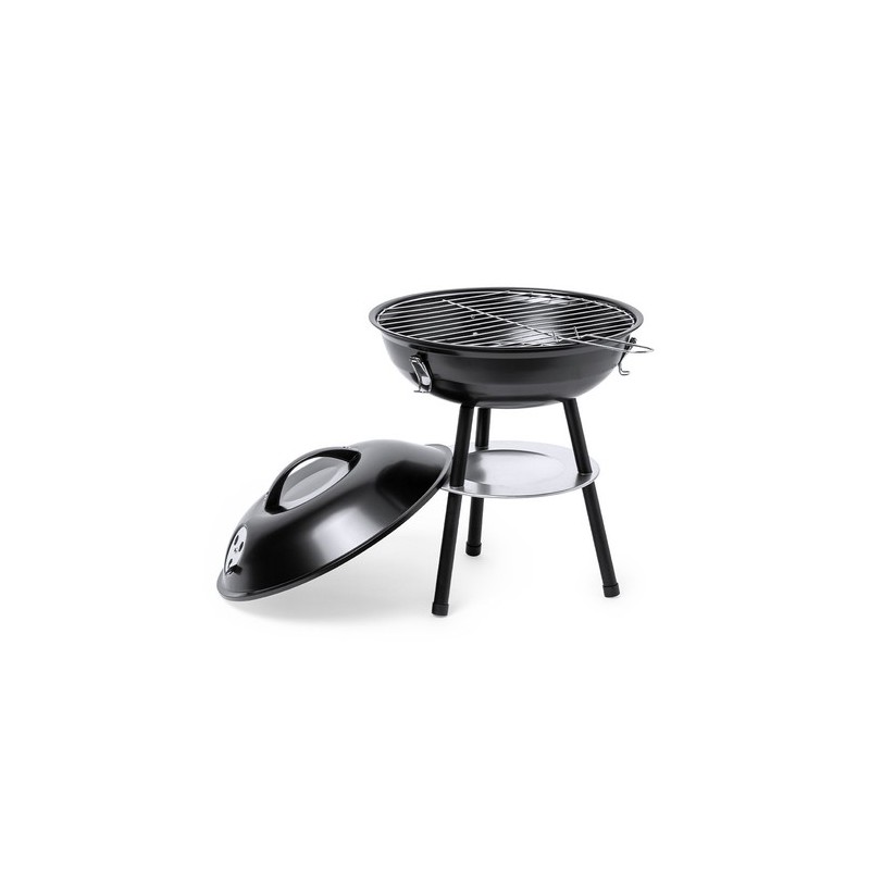 Barbecue  durable personnalisé Mayrax Matières : métal Couleurs : noir livraison express 24h 48h