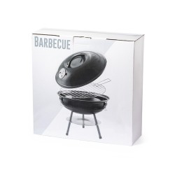 Barbecue  durable personnalisé Mayrax Matières : métal Couleurs : noir cadeau collaborateur premium