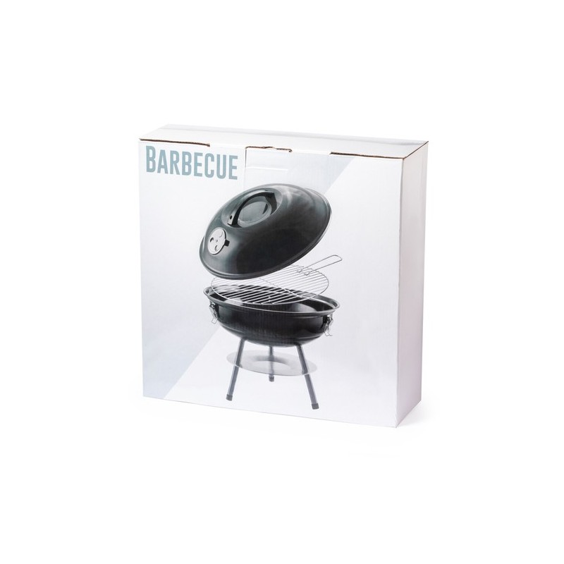 Barbecue  durable personnalisé Mayrax Matières : métal Couleurs : noir personnalisation rapide en France