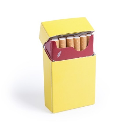 Étui cigarettes personnalisé  original pas cher - Straik Matières : carton objet promo petit budget