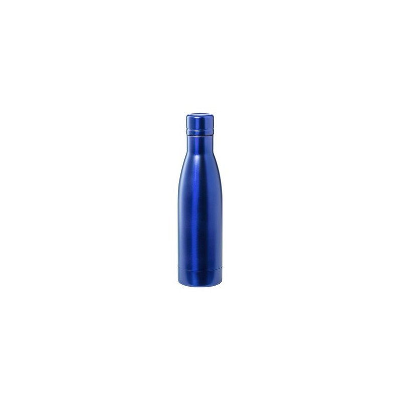 Bidon Isotherme Thermique Personnalisé Kungel pas cher Matières : acier inoxydable Couleurs : noir cadeau collaborateur premium