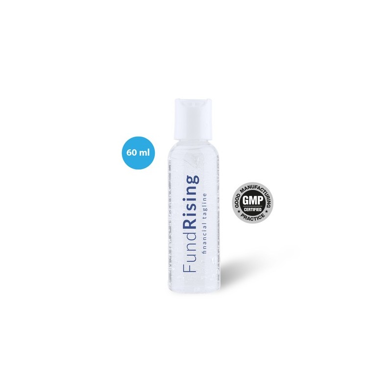 Gel Hydroalcoolique Personnalisé Éco-responsable 500ml Rokal Couleurs : blanc personnalisable avec votre logo