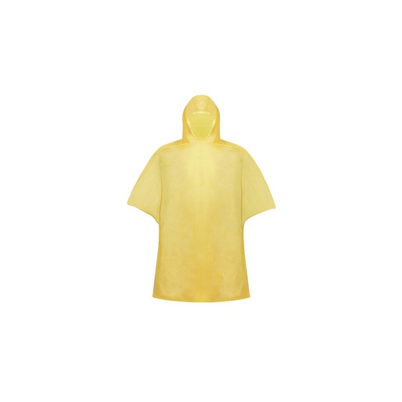 Poncho personnalisé imperméable et pratique Montello Matières : PVC Couleurs : rouge objet promotionnel éco-responsable