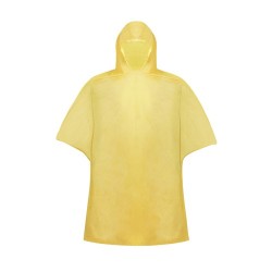 Poncho personnalisé imperméable et pratique Montello Matières : PVC Couleurs : jaune cadeau entreprise pas cher