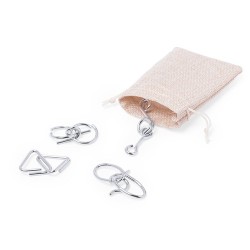 Set de Jeux d'Habilités Personnalisé en Acier Inoxydable - Voici