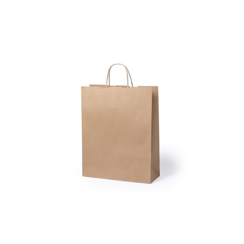 Sac en Papier Personnalisé - Sac Éco-responsable Nauska Matières : papier recyclé personnalisable avec votre logo
