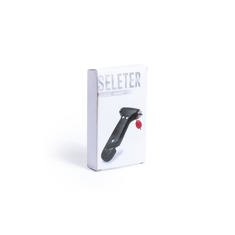 Marteau de Secours Multifonctions Personnalisé pour la Sécurité Auto - Seleter goodies publicitaire événementiel