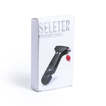 Marteau de Secours Multifonctions Personnalisé pour la Sécurité Auto - Seleter goodies publicitaire événementiel
