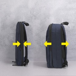 Sac à Dos Personnalisé Économique Skrapex Matières : polyester Couleurs : bleu marine personnalisation sur mesure
