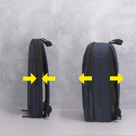 Sac à Dos Personnalisé Économique Skrapex Matières : polyester Couleurs : bleu marine personnalisation sur mesure