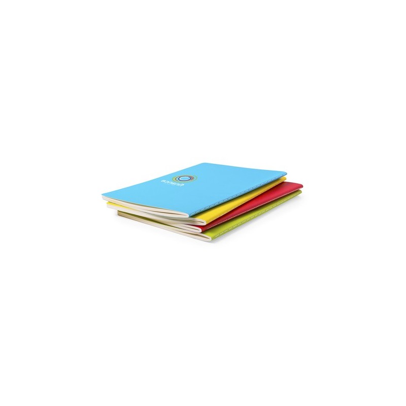 Cahier Personnalisable de Papeterie Dienel Couleurs : rouge objet promo petit budget