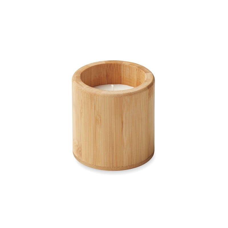 Bougie parfumée  en cire végétale 160 g - GIZA Matières : cire Couleurs : bois