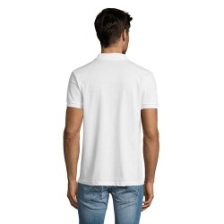 Polo personnalisé homme en polycoton 200g - PRIME MEN Matières : PET Taille textile : 5XL Couleurs : blanc livraison express 24h