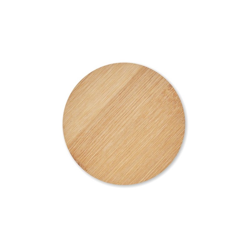 Bougie parfumée  en cire végétale 160 g - GIZA Matières : cire Couleurs : bois personnalisable avec votre logo