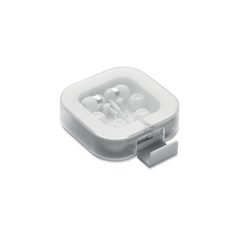 Écouteurs Confortables en Silicone Performants - MUSISOFT C Matières : ABS Couleurs : blanc