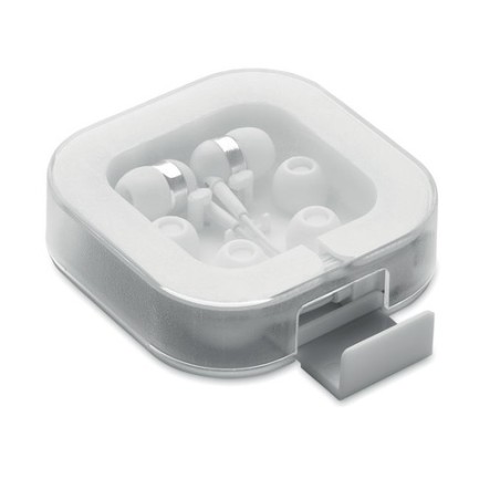 Écouteurs Confortables en Silicone Performants - MUSISOFT C Matières : ABS Couleurs : blanc