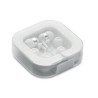 Écouteurs Confortables en Silicone Performants - MUSISOFT C Matières : ABS Couleurs : blanc cadeau entreprise pas cher